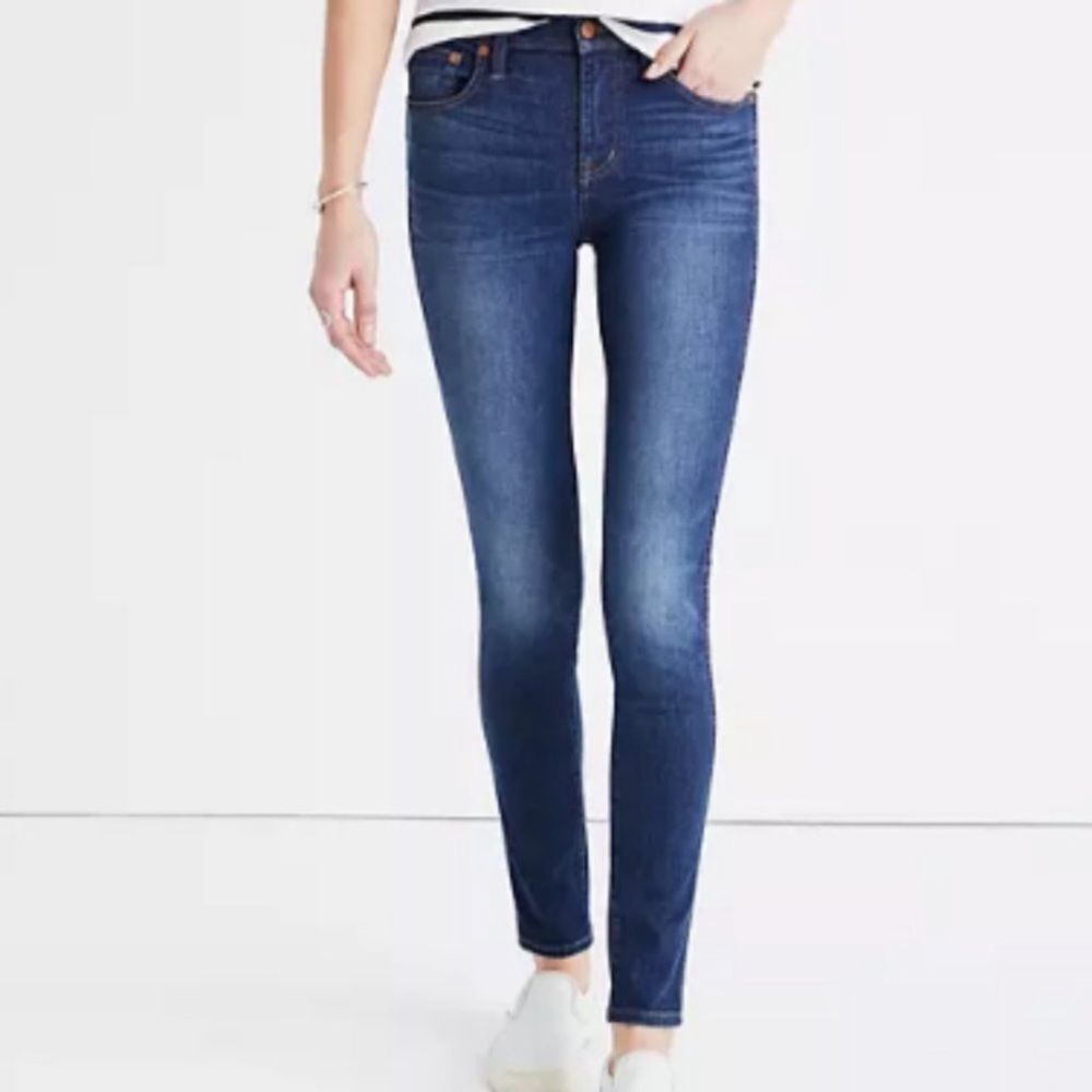 MADEWELL 10” high riser skinny skinny jean